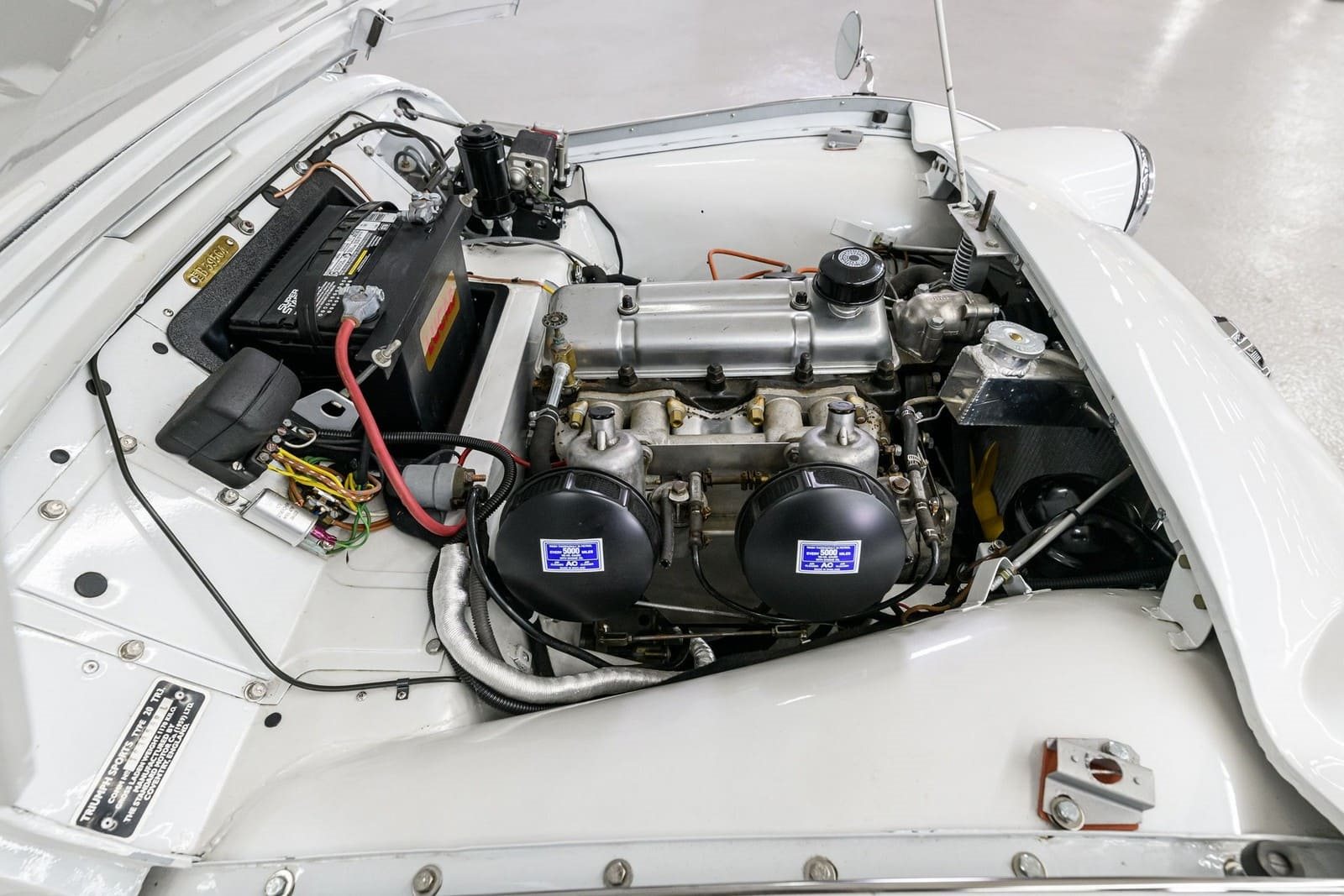 1959 - TRIUMPH TR3A PEARL WHITE, foto 44