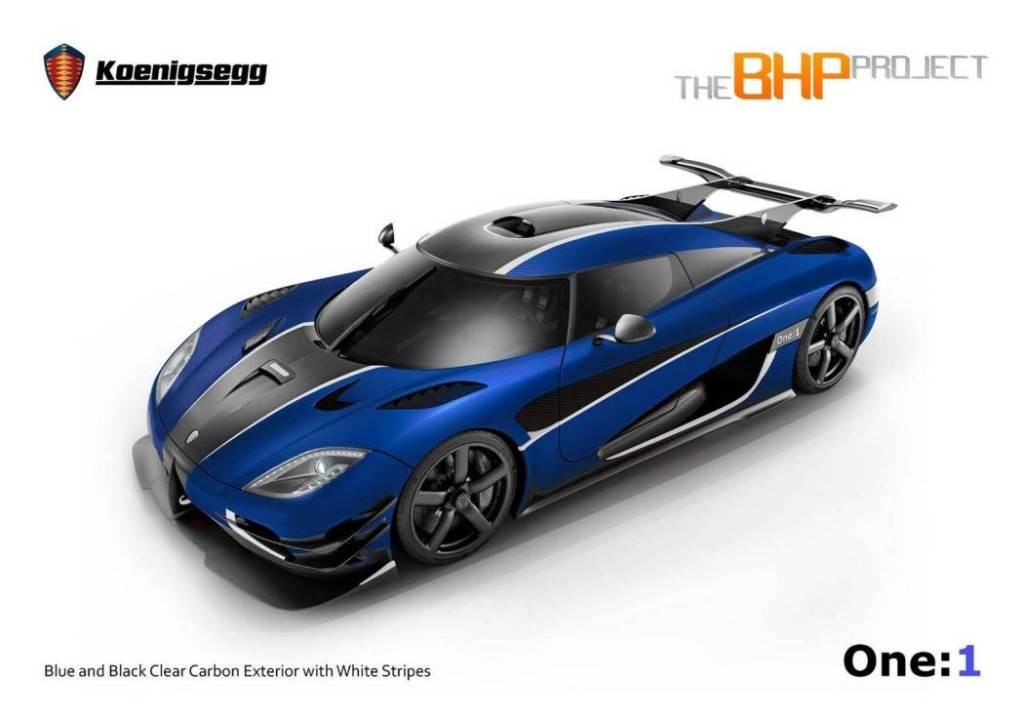 2014 - KOENIGSEGG ONE:1 BHP PROJECT, foto 1