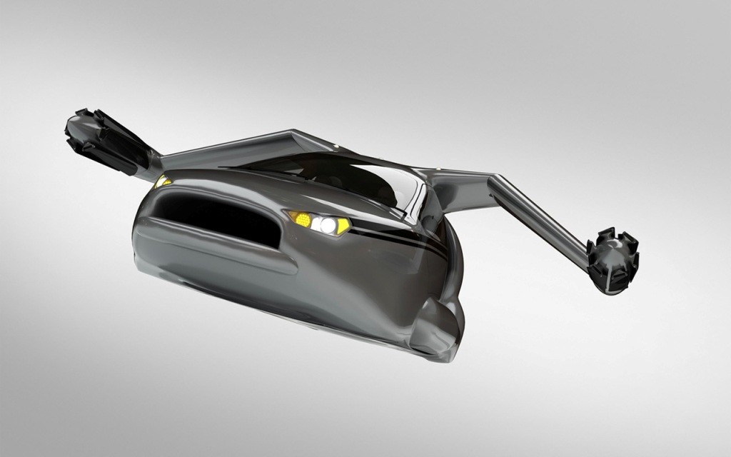 TERRAFUGIA TF-X VISION PLUG-IN HYBRID FLYING CAR, foto 9