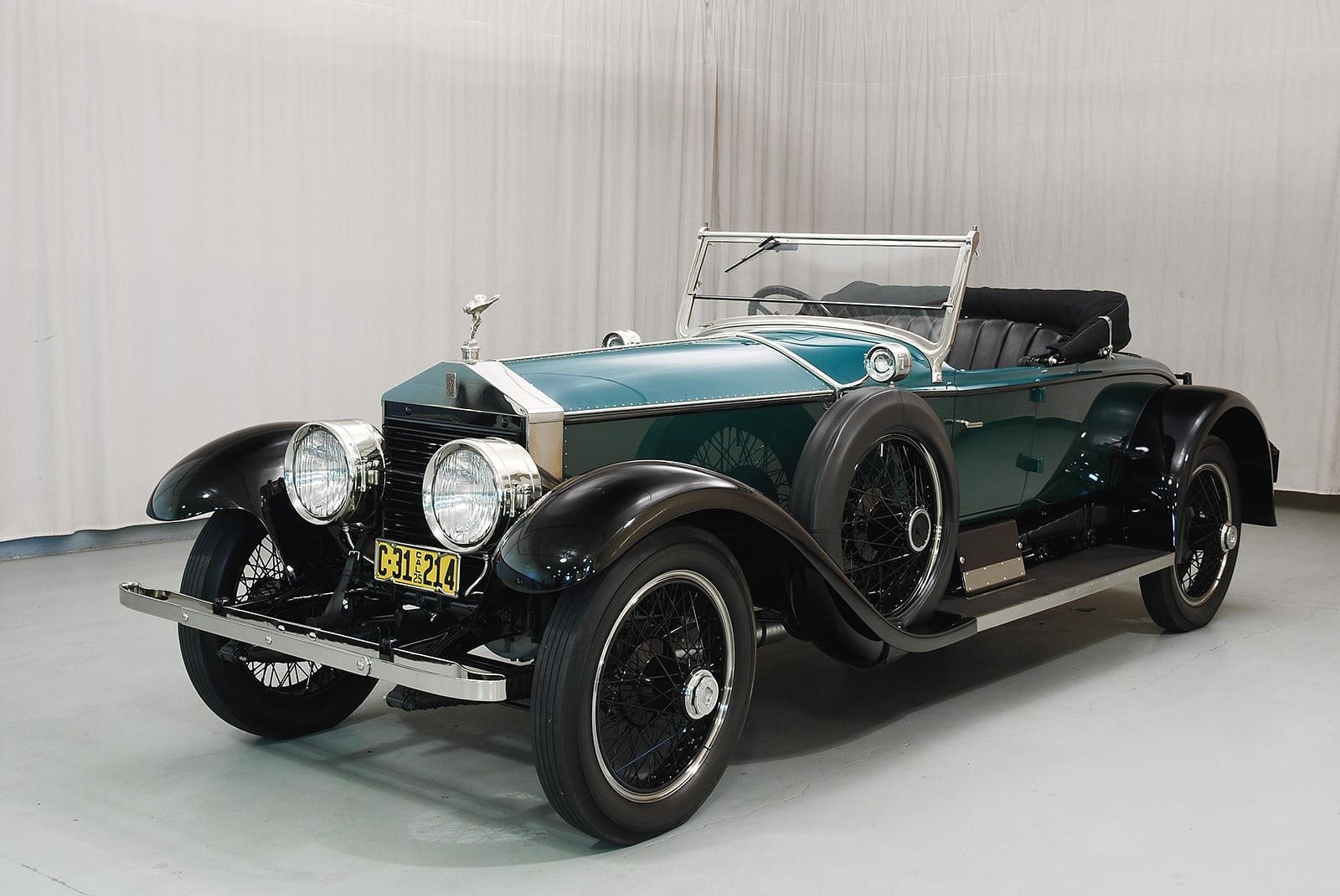 ROLLS-ROYCE SILVER GHOST PICCADILLY ROADSTER GREEN, foto 1