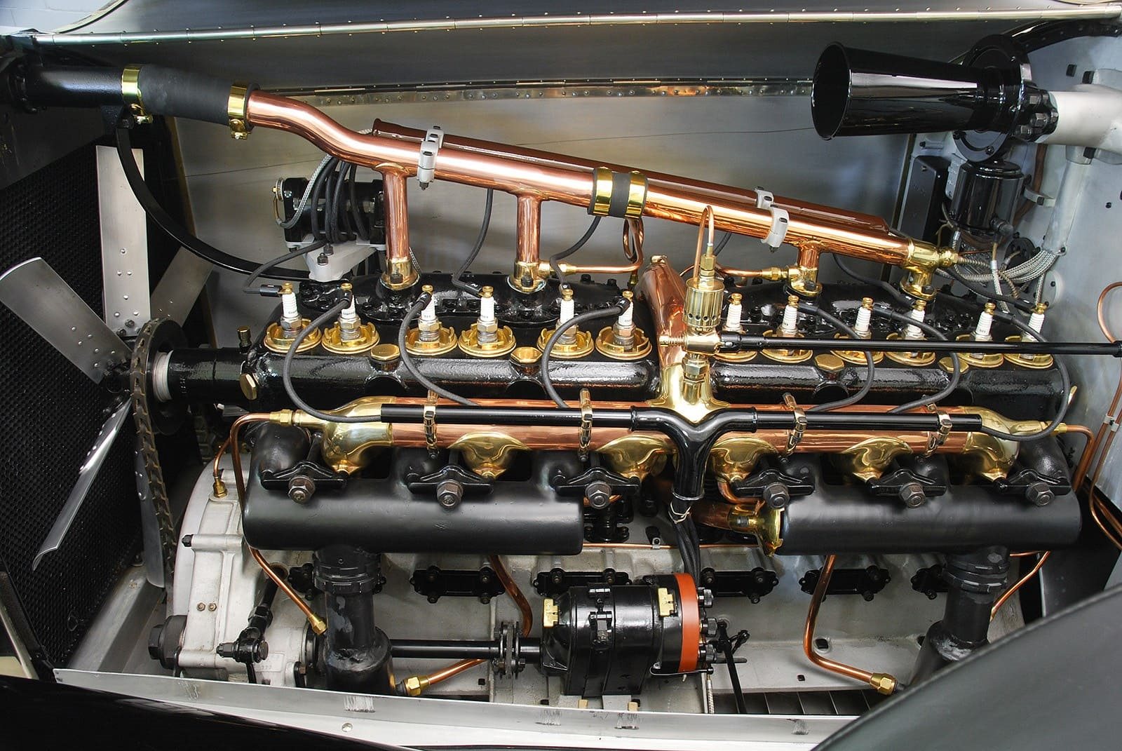 ROLLS-ROYCE SILVER GHOST PICCADILLY ROADSTER GREEN, foto 27