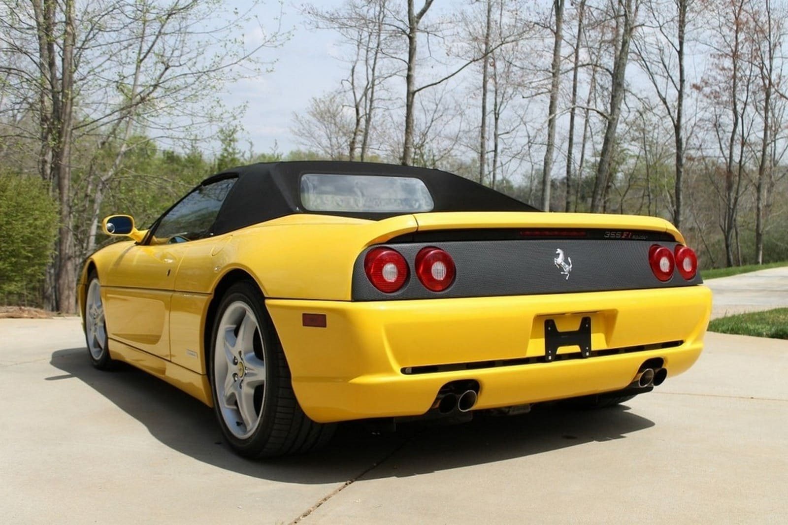 FERRARI F355 F1 SPIDER GIALLO MODENA, foto 2