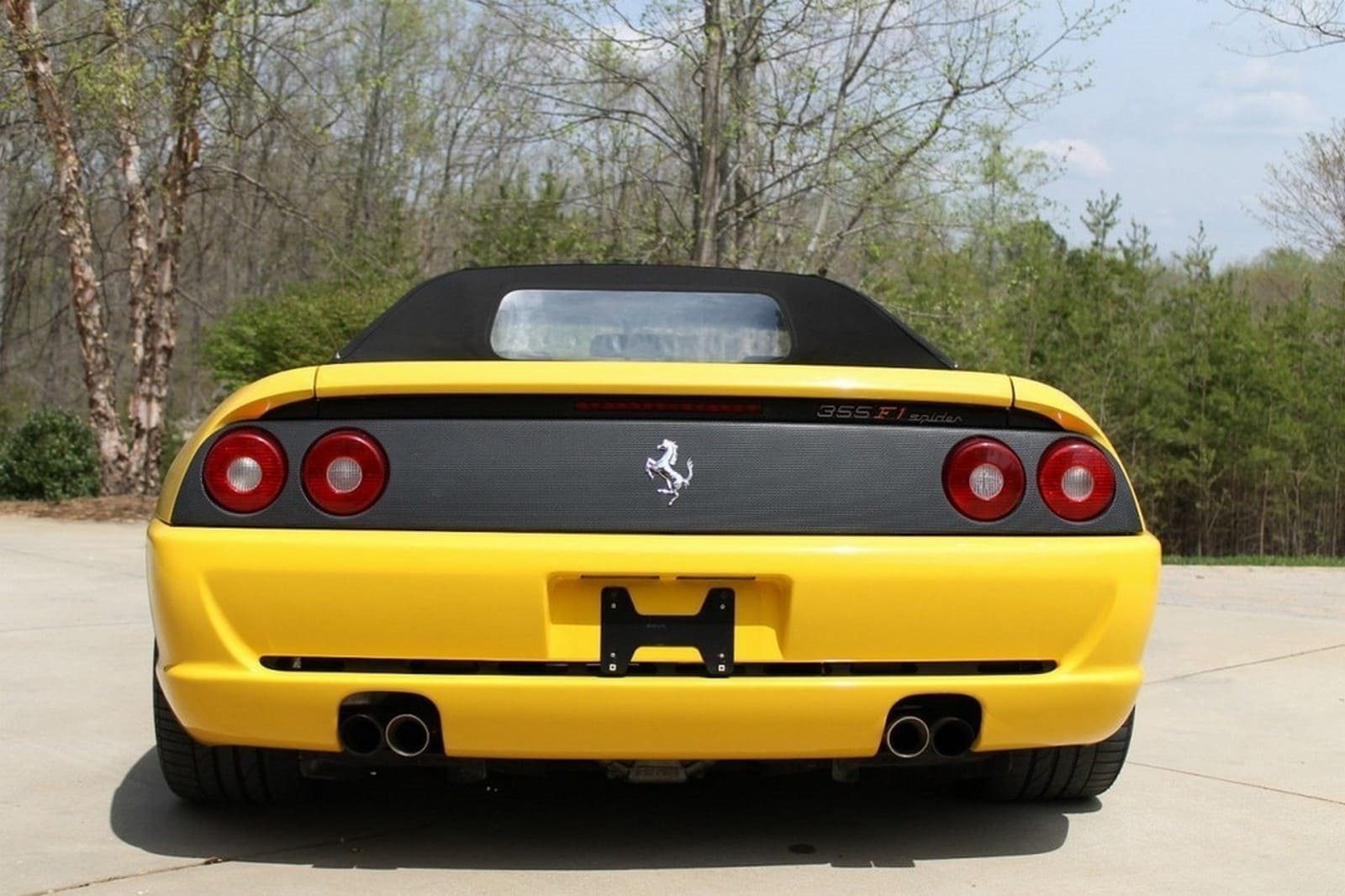 FERRARI F355 F1 SPIDER GIALLO MODENA, foto 9