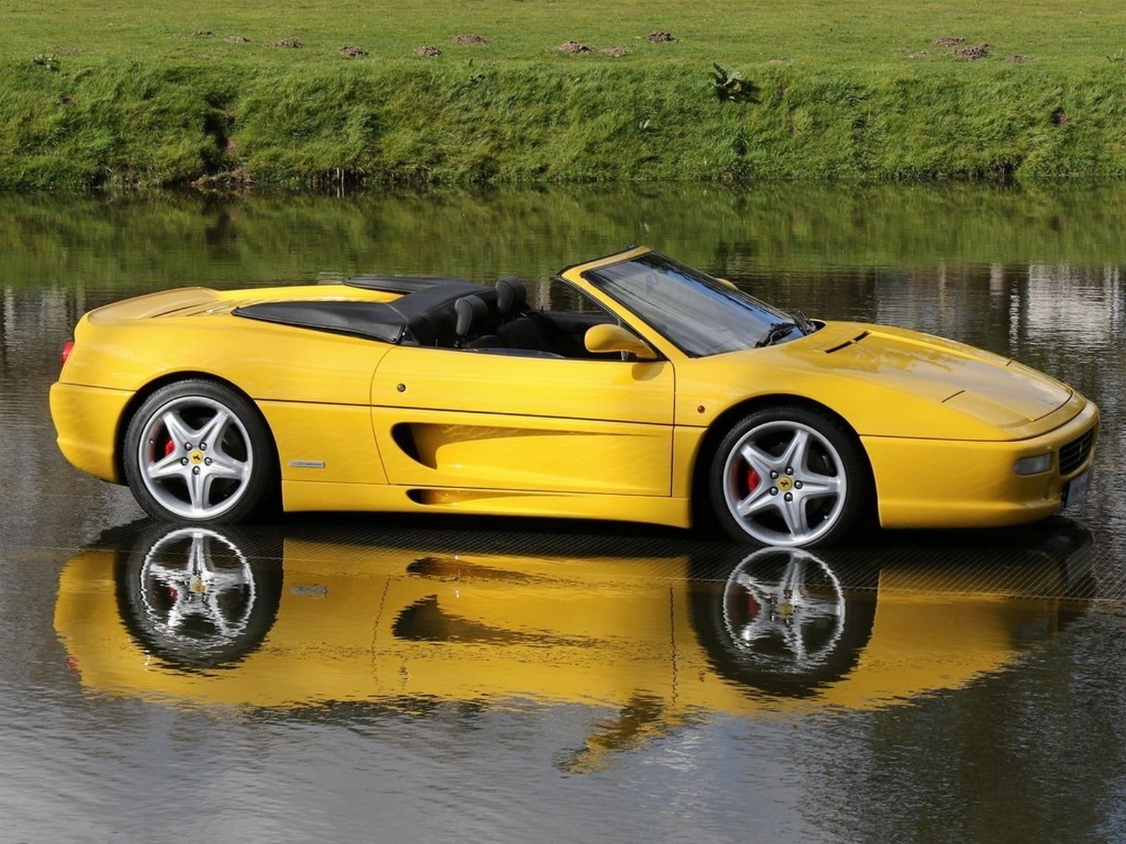FERRARI F355 F1 SPIDER GIALLO MODENA, foto 31