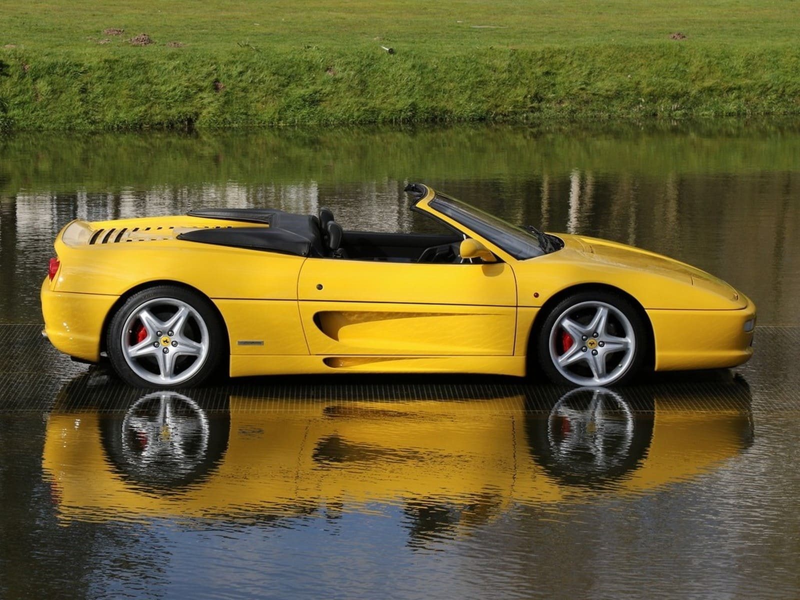 FERRARI F355 F1 SPIDER GIALLO MODENA, foto 32