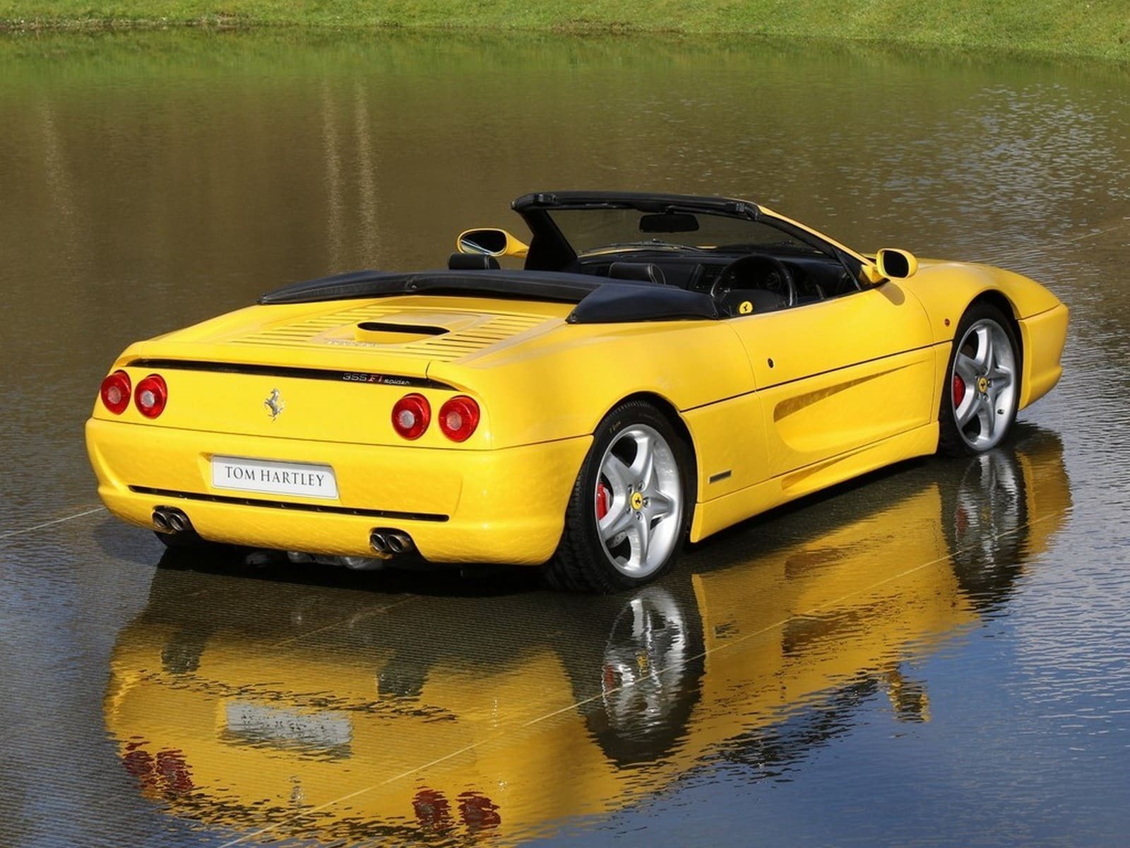 FERRARI F355 F1 SPIDER GIALLO MODENA, foto 35