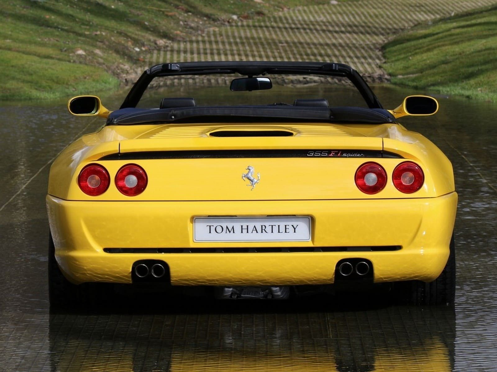 FERRARI F355 F1 SPIDER GIALLO MODENA, foto 36