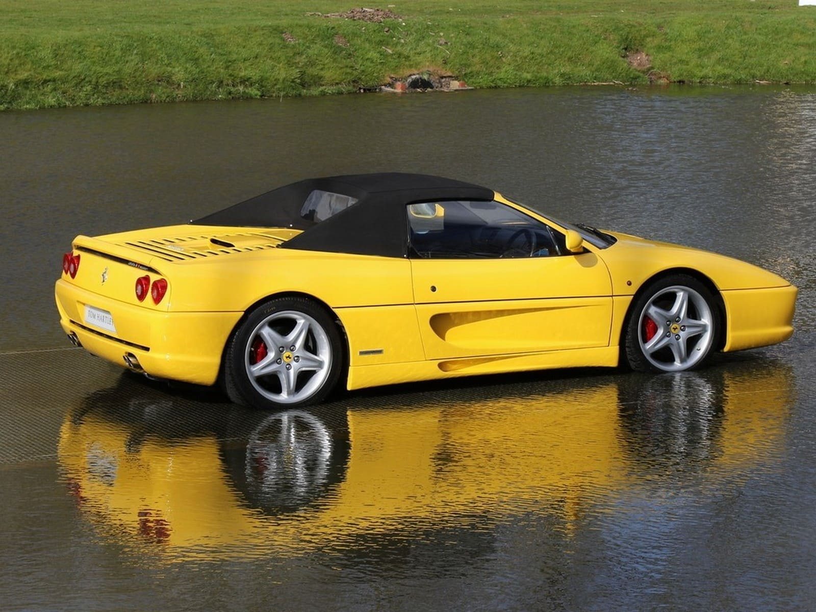 FERRARI F355 F1 SPIDER GIALLO MODENA, foto 45