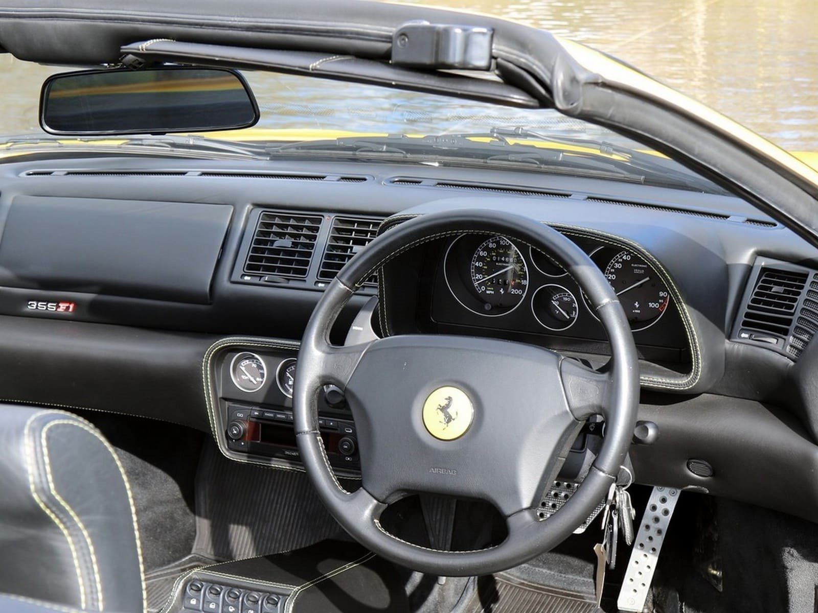 FERRARI F355 F1 SPIDER GIALLO MODENA, foto 46