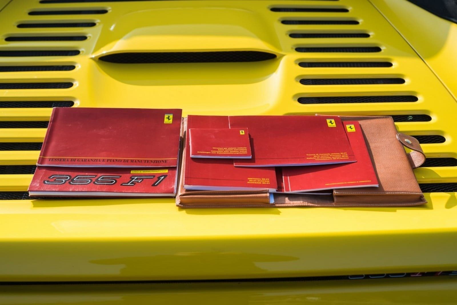 FERRARI F355 F1 SPIDER GIALLO MODENA, foto 67