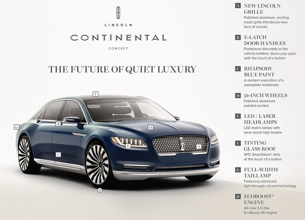 2015 - LINCOLN CONTINENTAL CONCEPT, foto 11