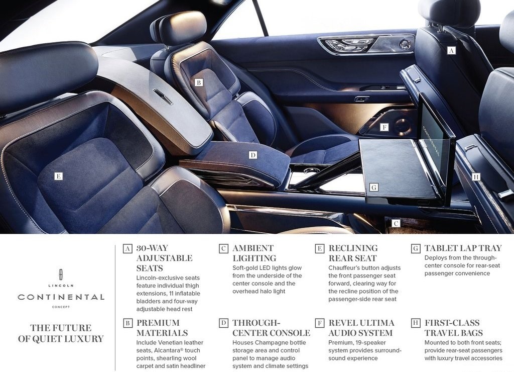 2015 - LINCOLN CONTINENTAL CONCEPT, foto 12