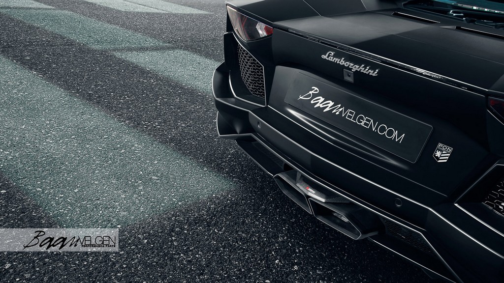 2015 - LAMBORGHINI AVENTADOR NERO NEMESIS BY BAAN VELGEN, foto 4