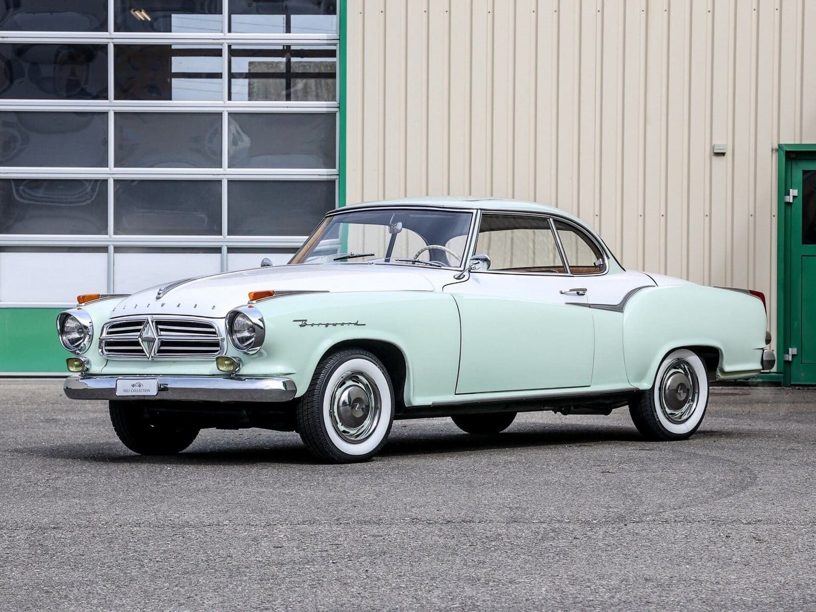 1961 - BORGWARD ISABELLA COUPE LIGHT GREEN, foto 1
