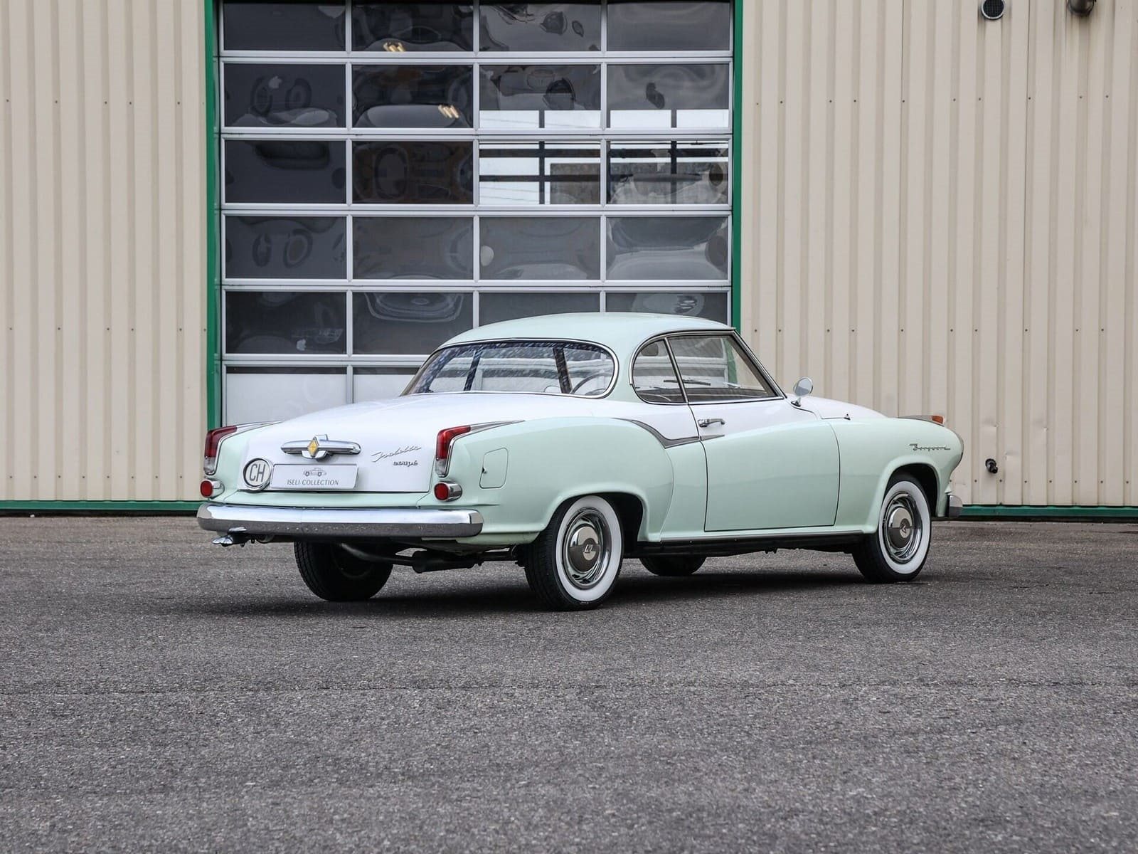 1961 - BORGWARD ISABELLA COUPE LIGHT GREEN, foto 2