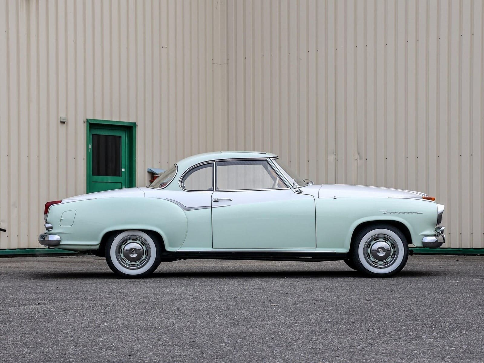 1961 - BORGWARD ISABELLA COUPE LIGHT GREEN, foto 3