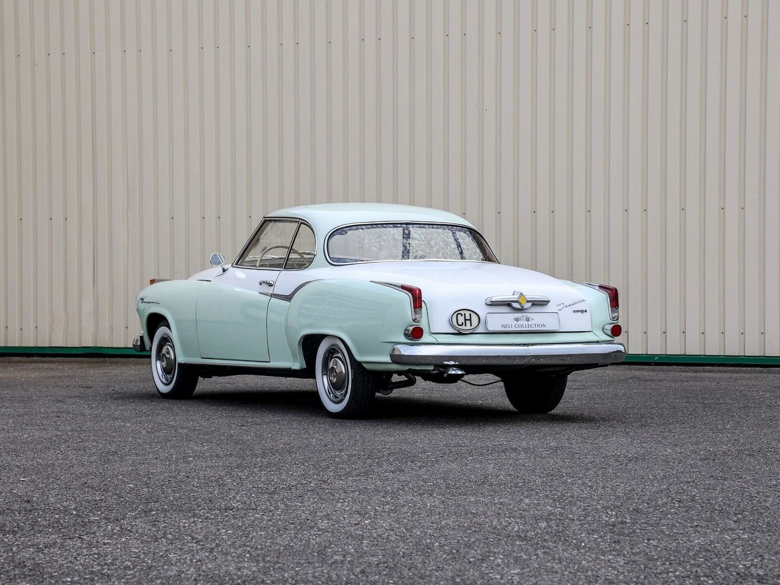 1961 - BORGWARD ISABELLA COUPE LIGHT GREEN, foto 17