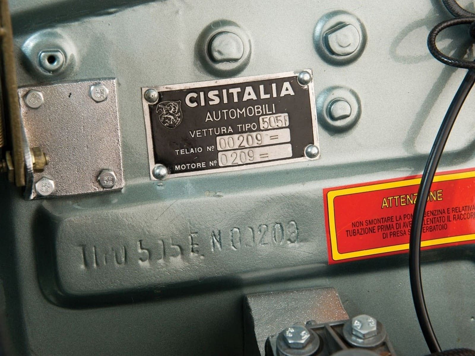 CISITALIA 505 F GHIA, foto 22