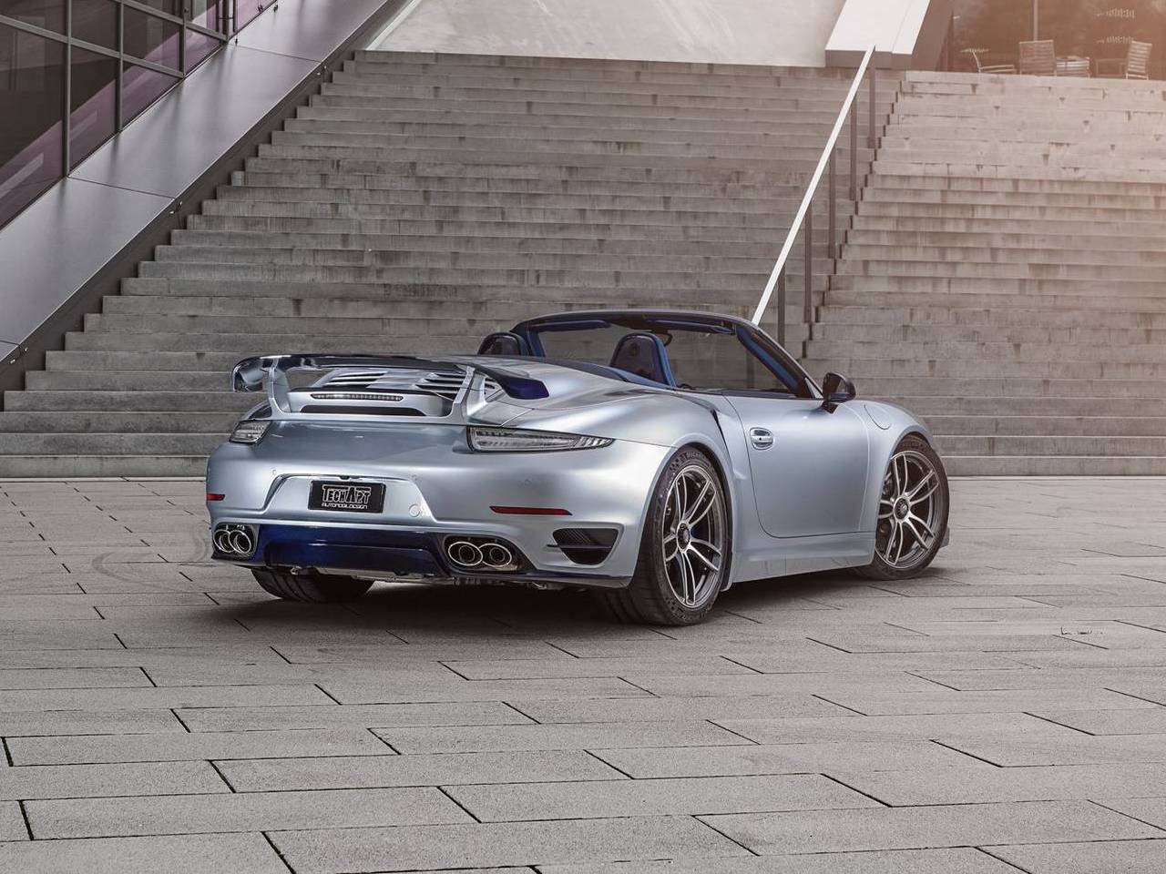 2015 - PORSCHE 911 TURBO S CABRIOLET BY TECHART, foto 3