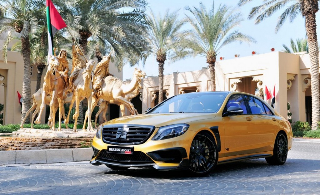 2015 - MERCEDES-AMG S 65 BRABUS ROCKET 900 DESERT GOLD, foto 3