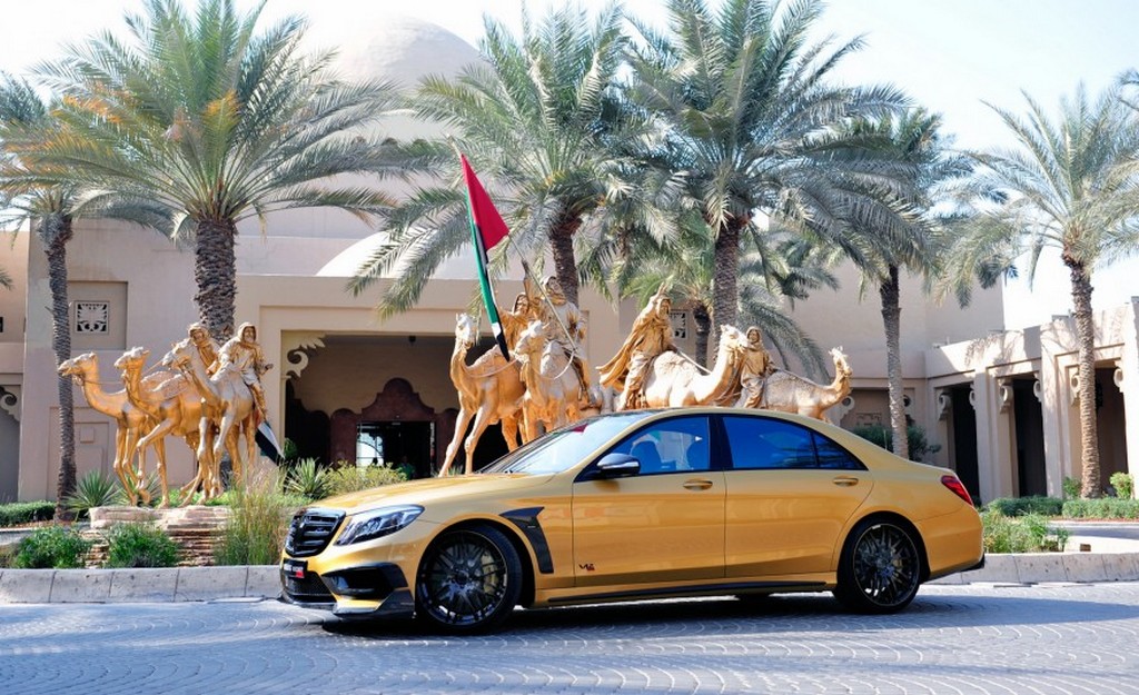 2015 - MERCEDES-AMG S 65 BRABUS ROCKET 900 DESERT GOLD, foto 4