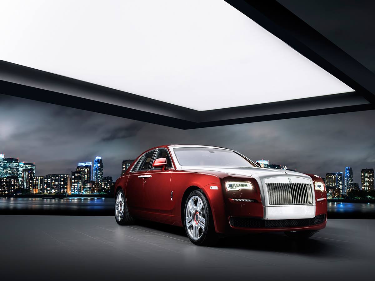 2015 - ROLLS-ROYCE GHOST RED DIAMOND, foto 1