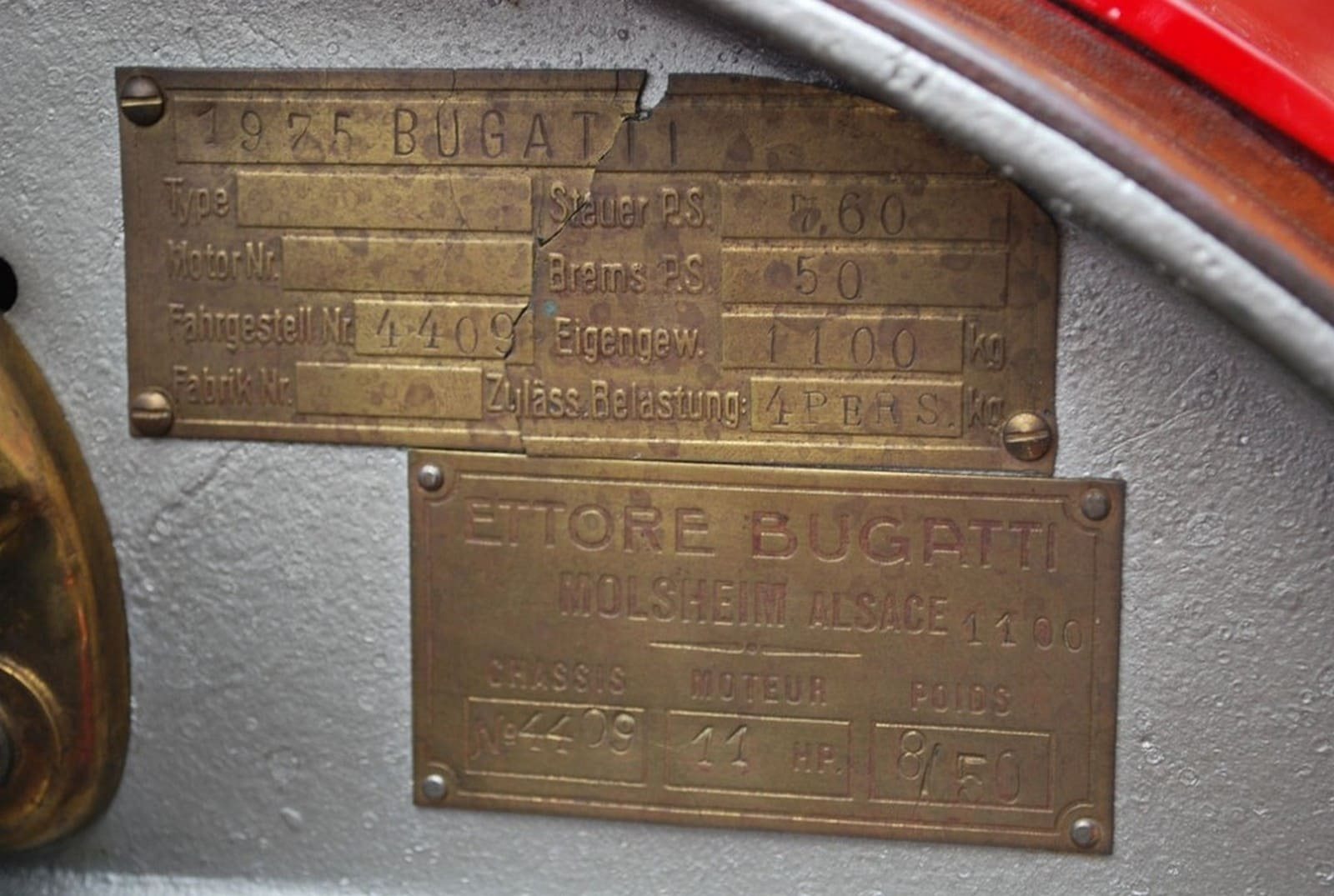 1925 - BUGATTI TYPE 30 BRESCIA TORPEDO TOURER, foto 14