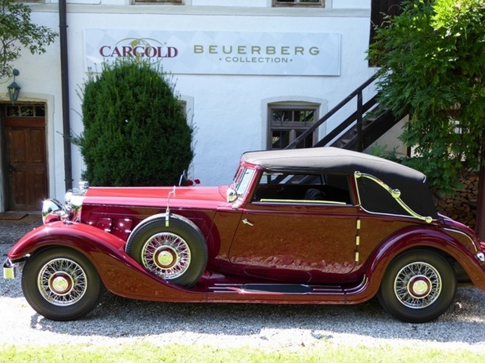 HORCH 780 SPORT CABRIOLET BURGUNDY, foto 5