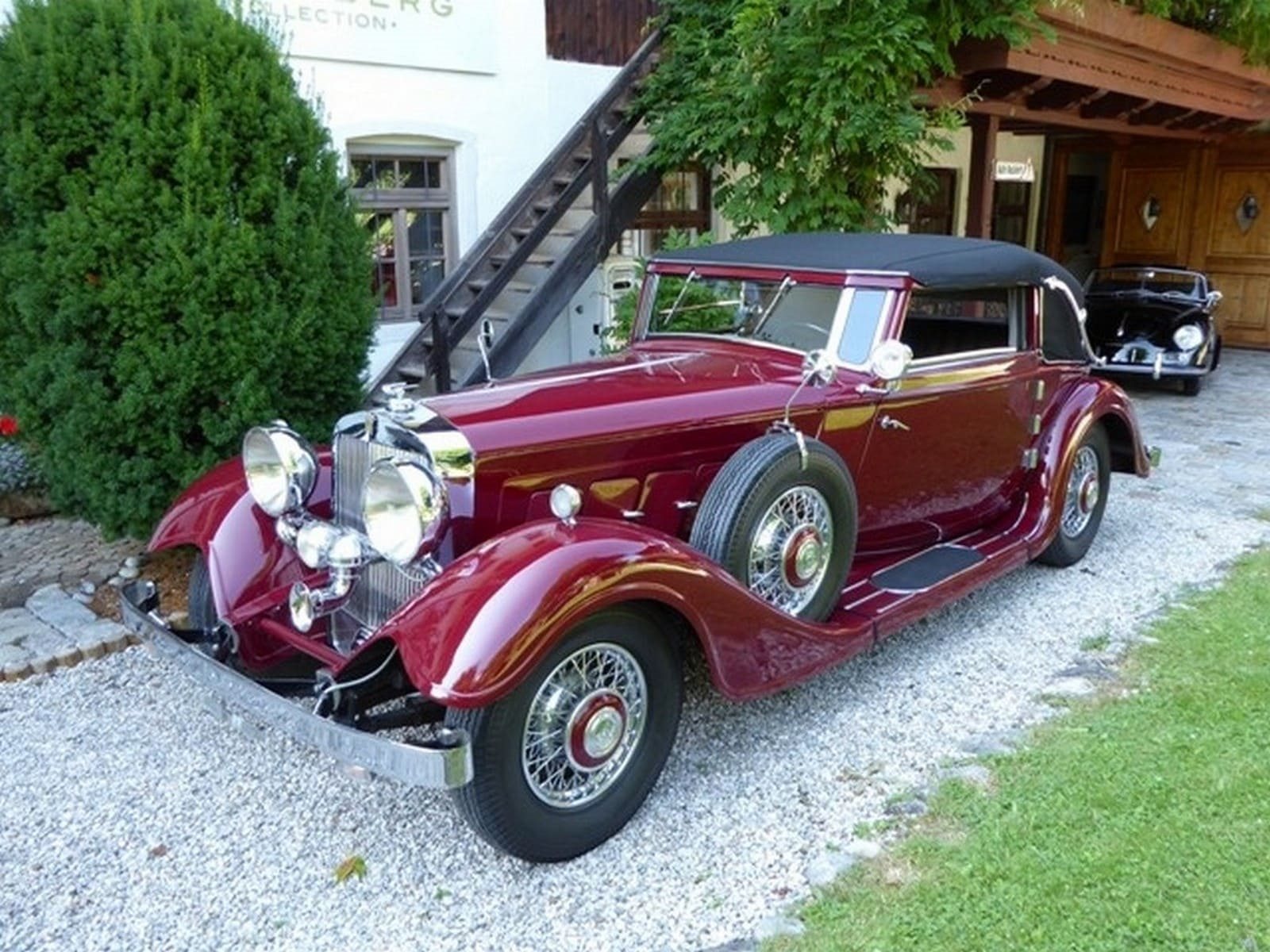 HORCH 780 SPORT CABRIOLET BURGUNDY, foto 6