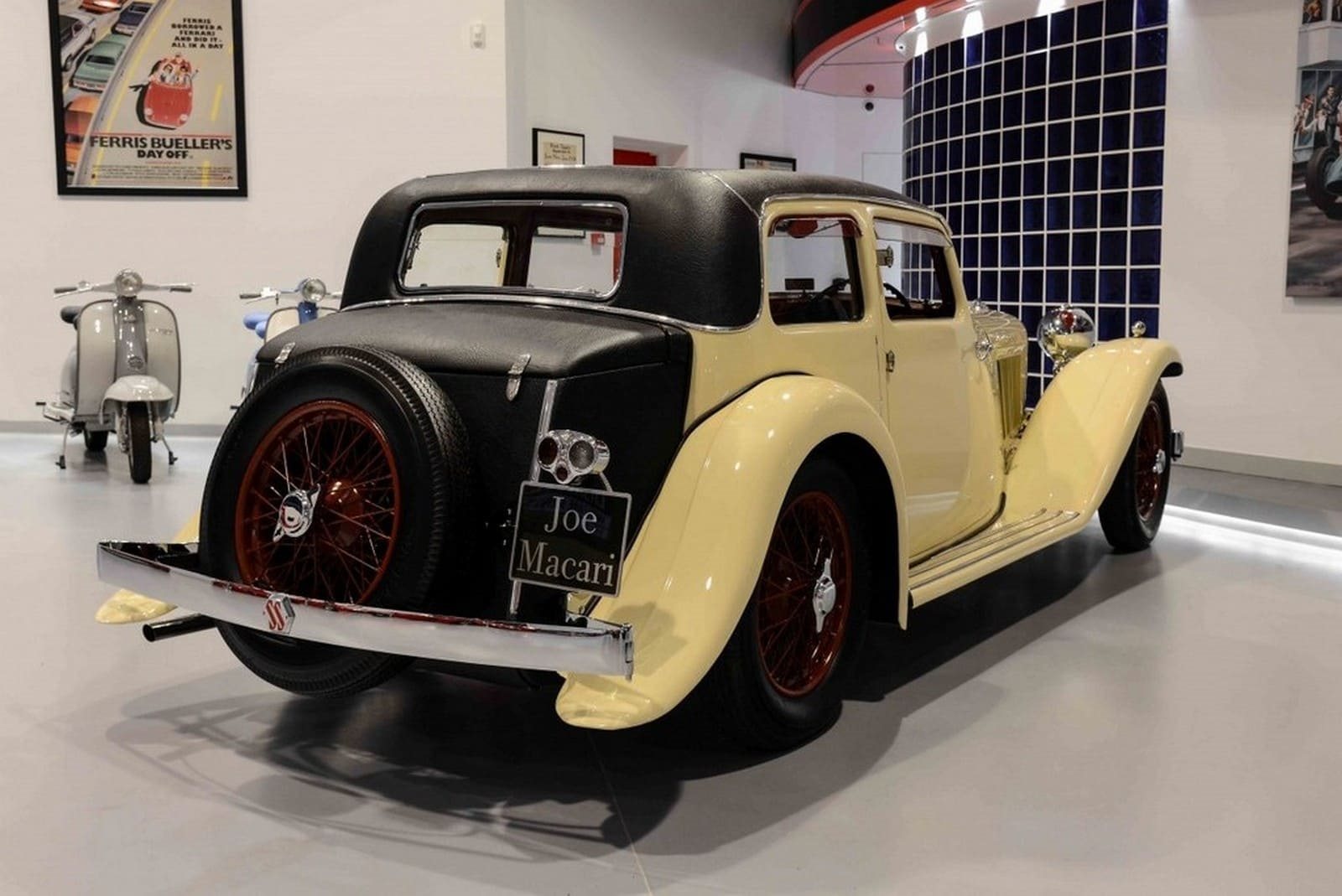 1934 - JAGUAR SS-1 FOUR LIGHT SALOON YELLOW, foto 6