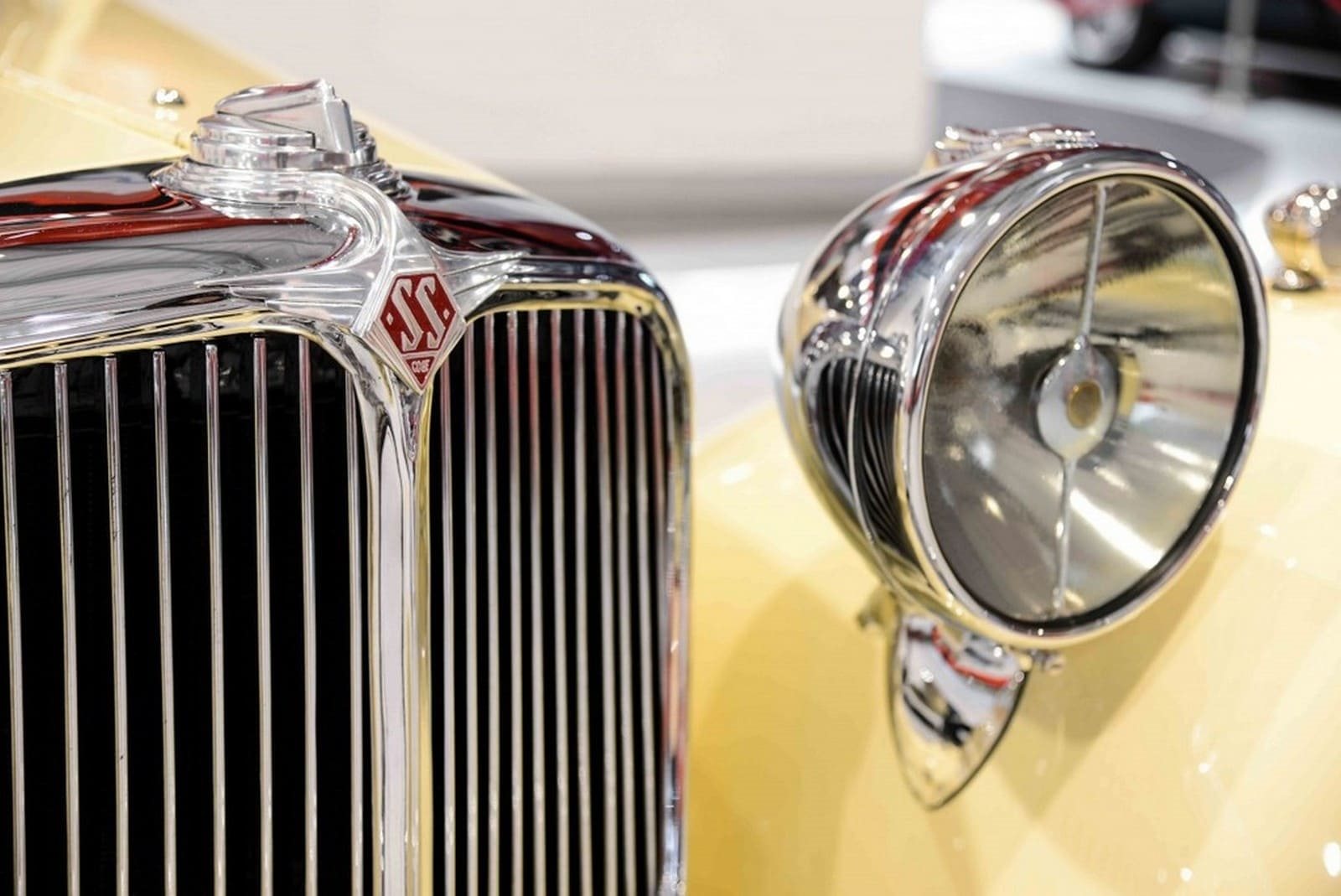 1934 - JAGUAR SS-1 FOUR LIGHT SALOON YELLOW, foto 9