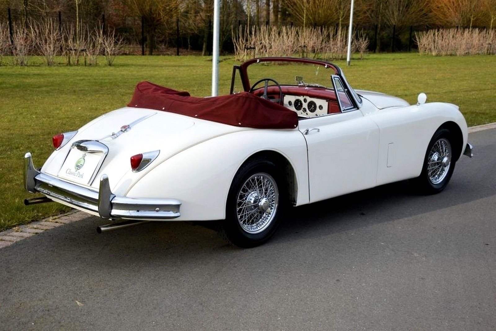 1957 - JAGUAR XK150 ROADSTER WHITE, foto 6
