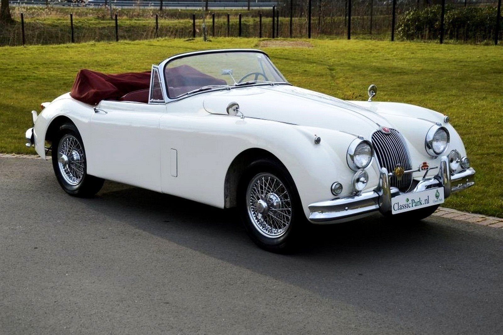 1957 - JAGUAR XK150 ROADSTER WHITE, foto 8