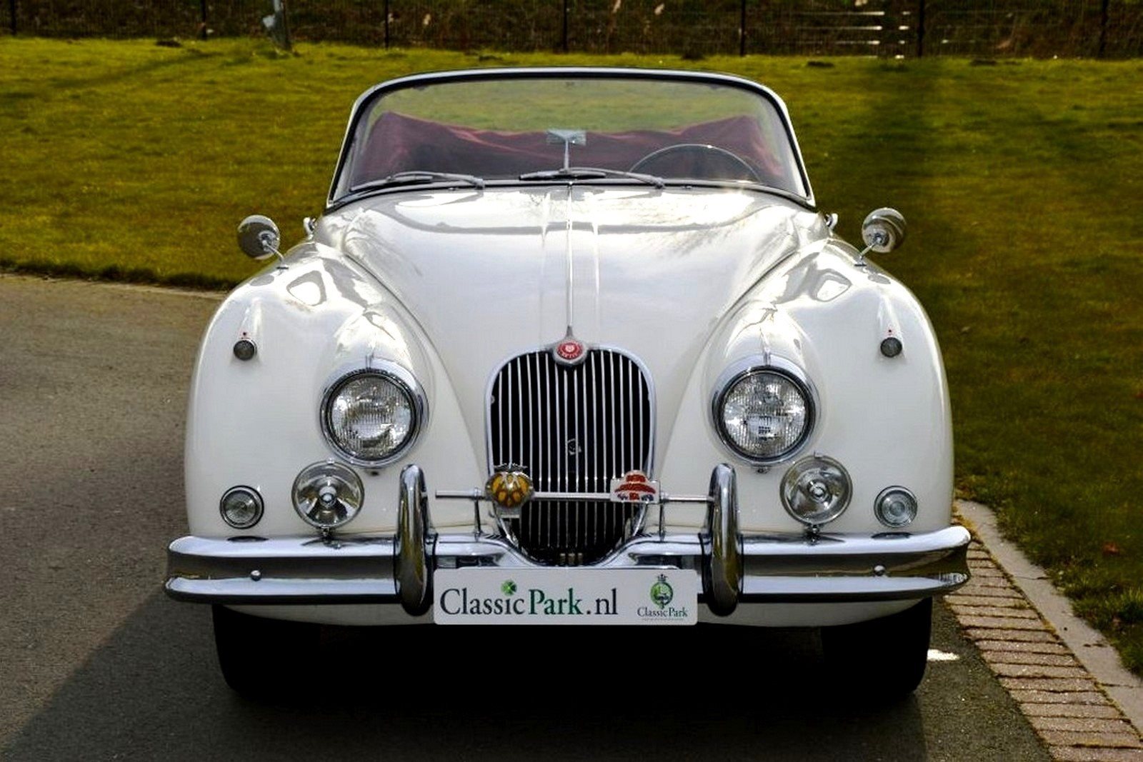 1957 - JAGUAR XK150 ROADSTER WHITE, foto 9