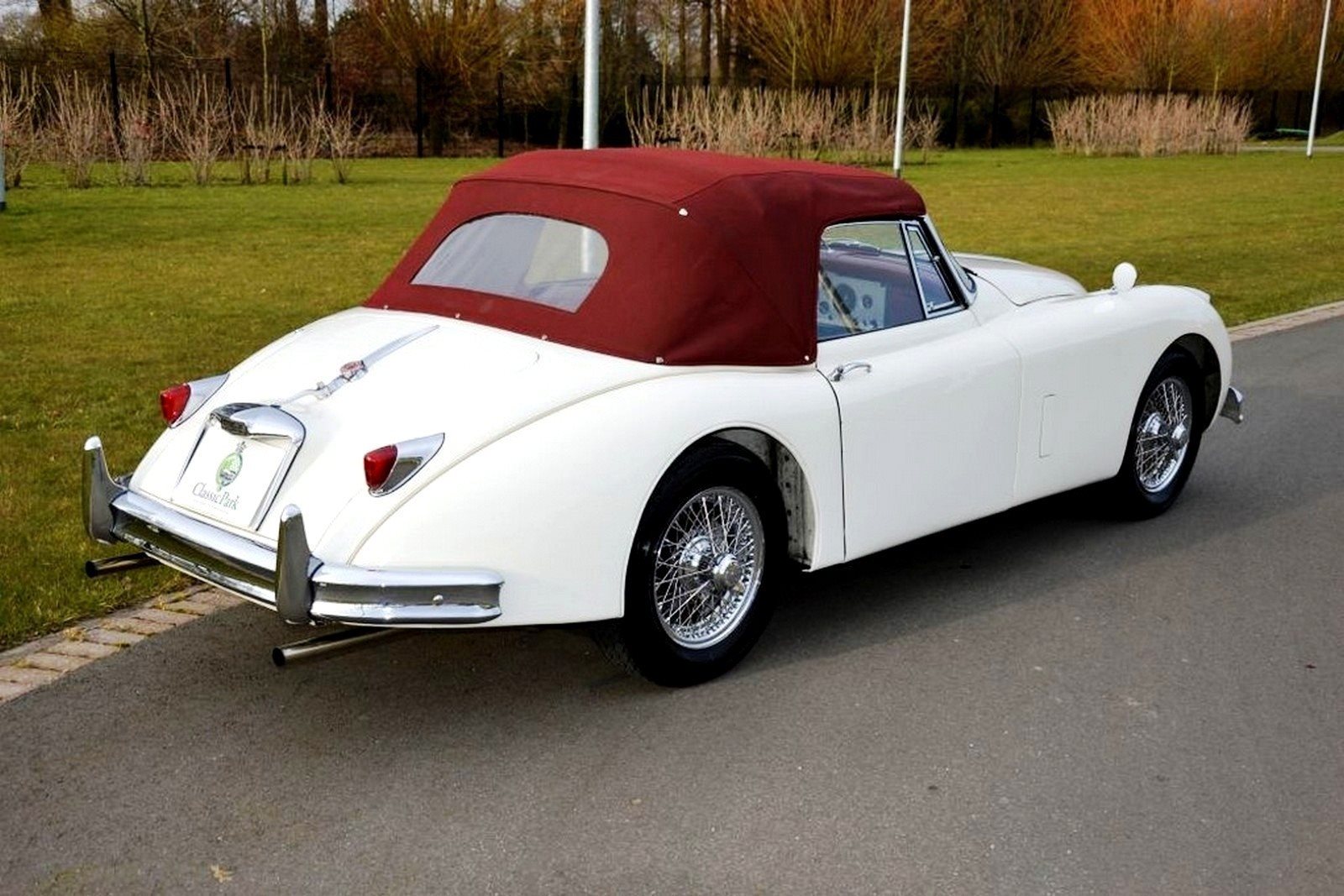 1957 - JAGUAR XK150 ROADSTER WHITE, foto 16