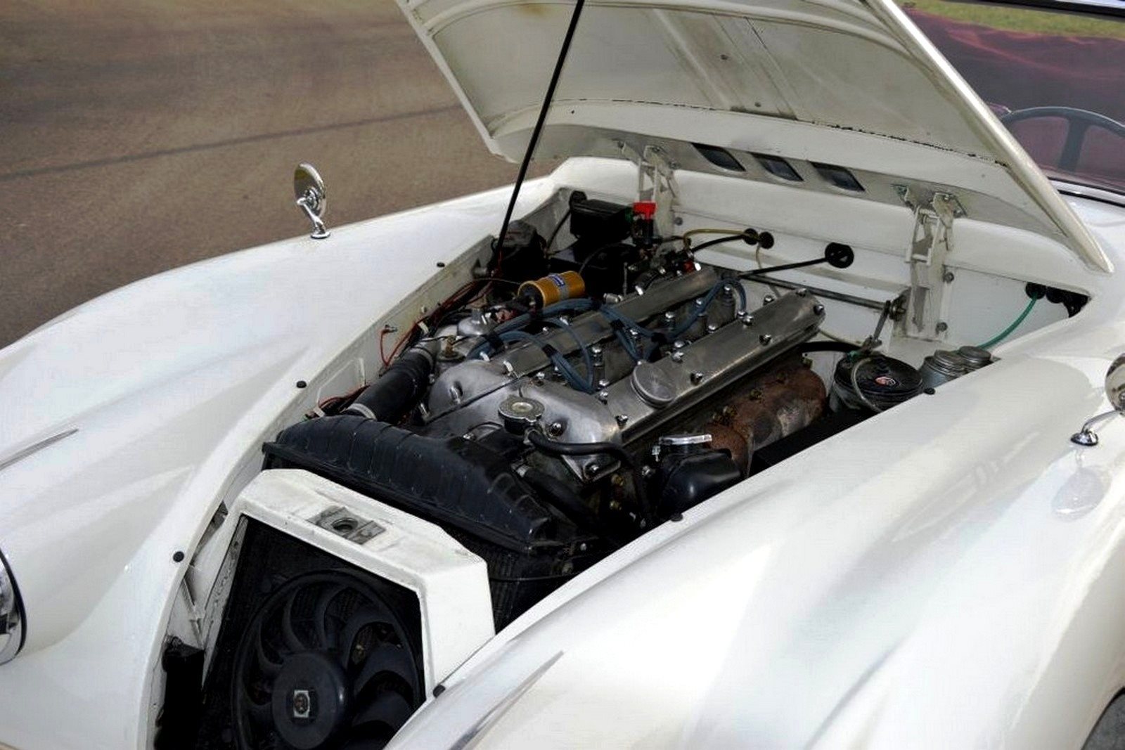 1957 - JAGUAR XK150 ROADSTER WHITE, foto 36
