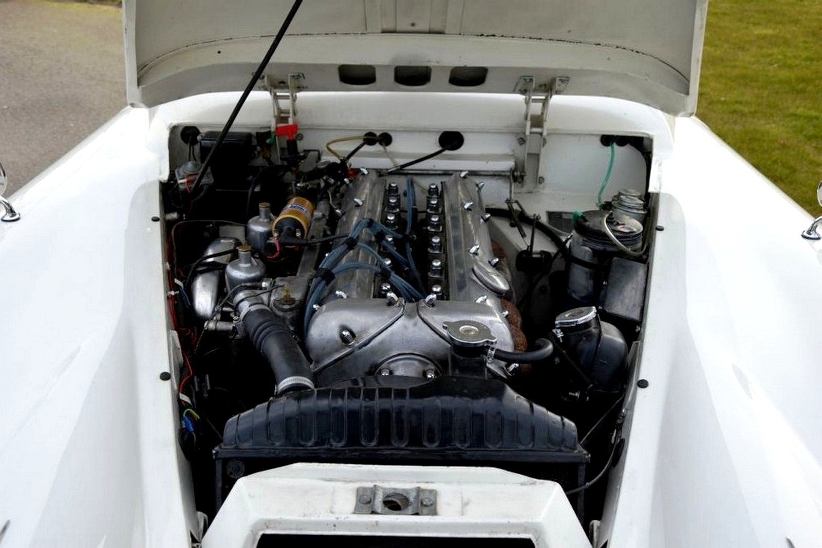 1957 - JAGUAR XK150 ROADSTER WHITE, foto 37