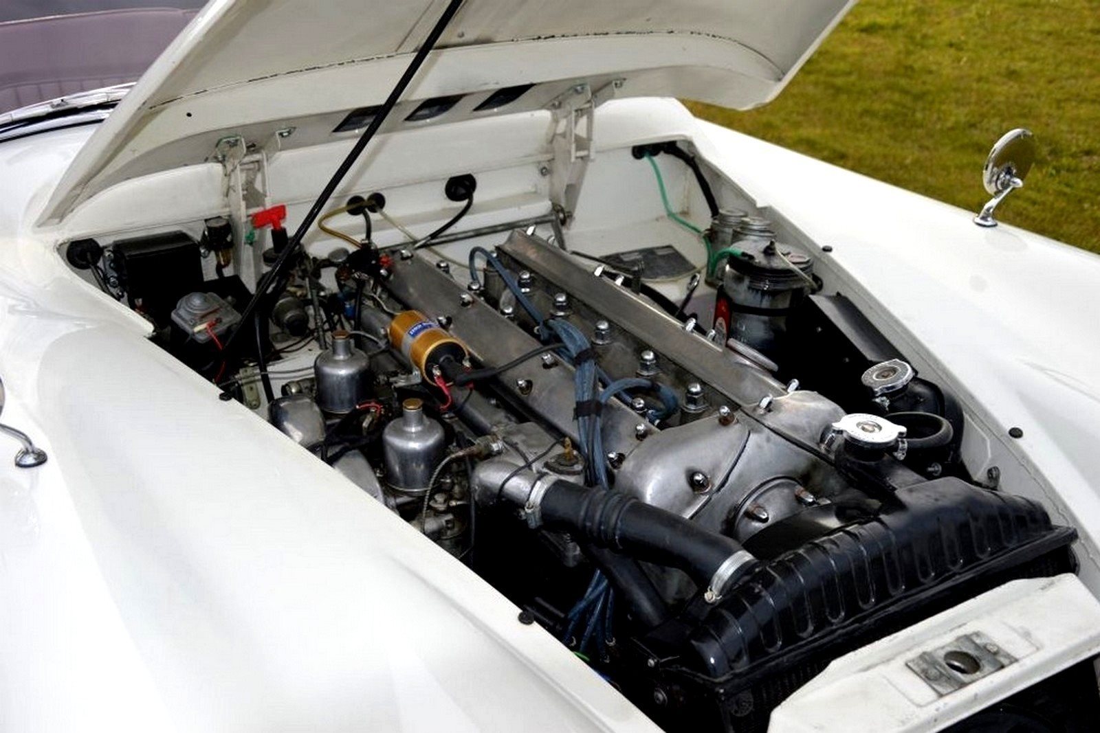 1957 - JAGUAR XK150 ROADSTER WHITE, foto 38