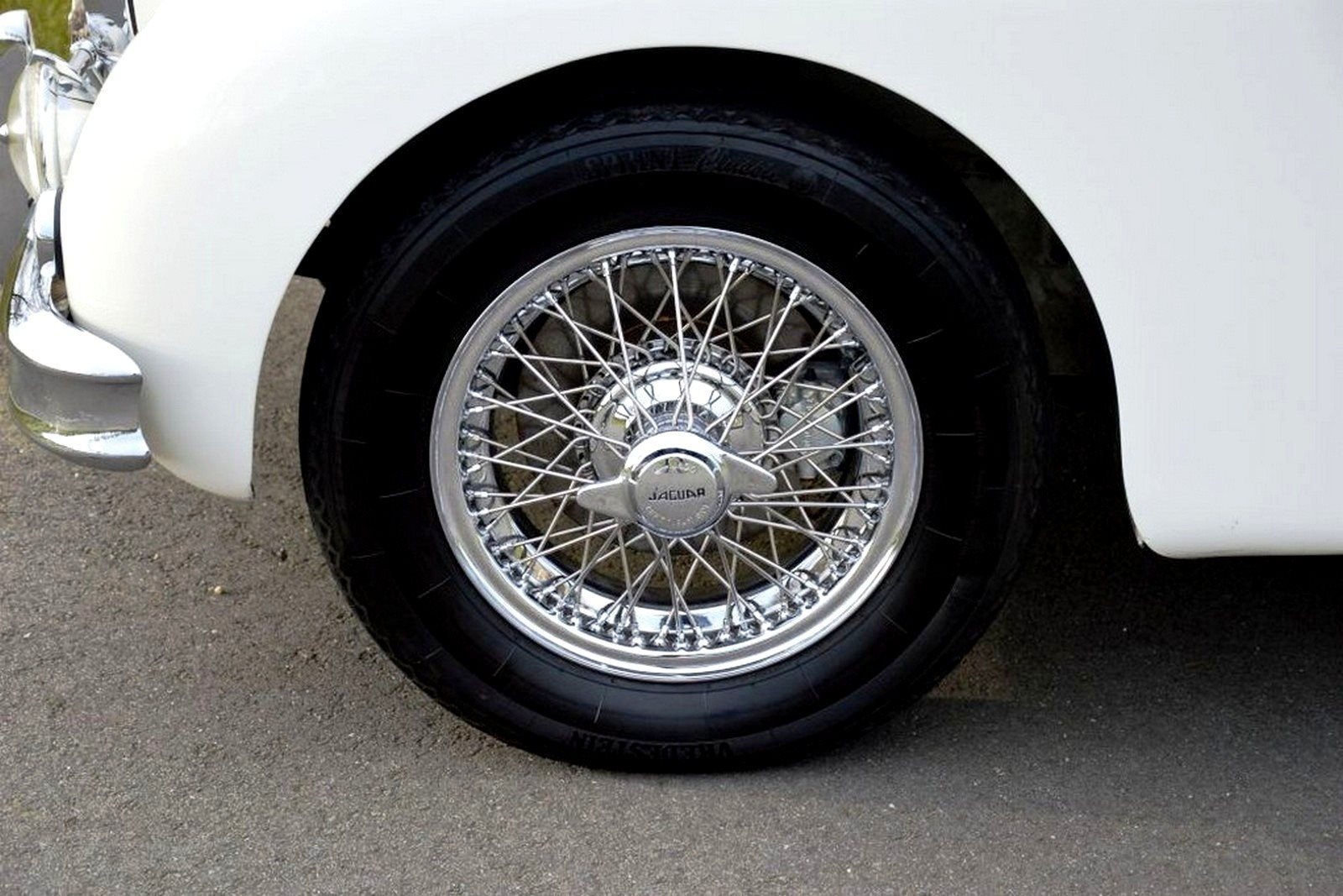 1957 - JAGUAR XK150 ROADSTER WHITE, foto 46