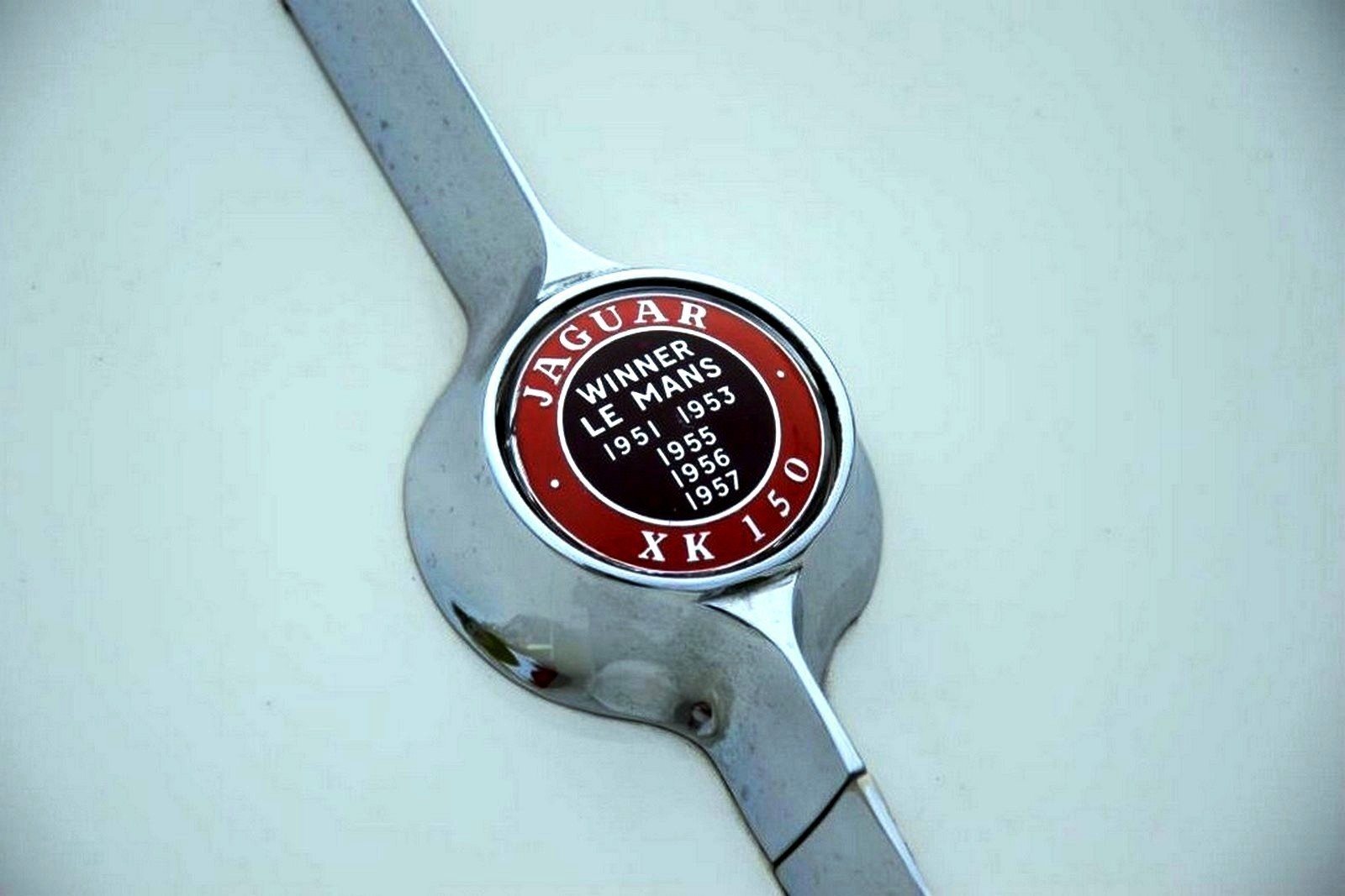 1957 - JAGUAR XK150 ROADSTER WHITE, foto 50