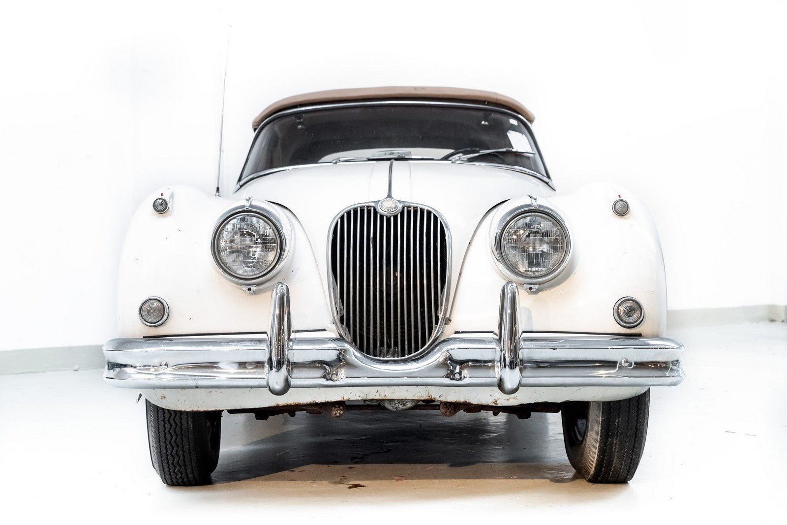1957 - JAGUAR XK150 ROADSTER WHITE, foto 54