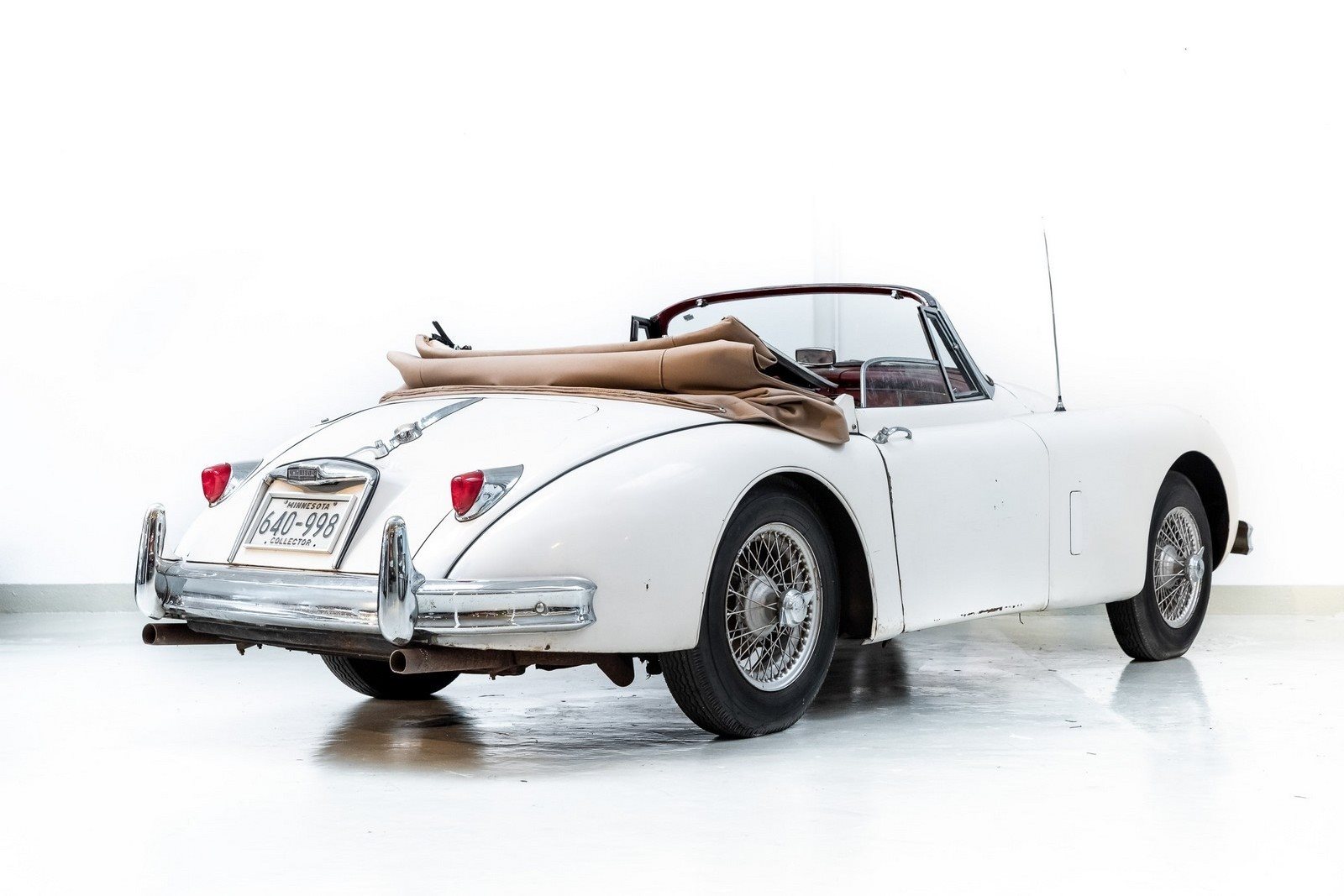 1957 - JAGUAR XK150 ROADSTER WHITE, foto 57