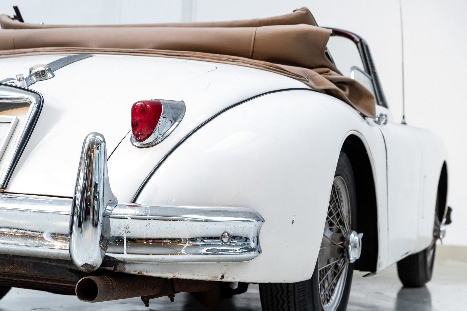 1957 - JAGUAR XK150 ROADSTER WHITE, foto 68