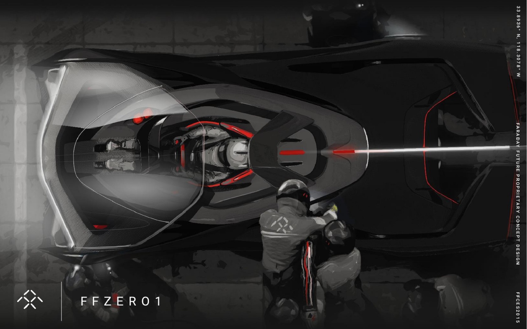 2016 - FARADAY FUTURE FF ZERO1 CONCEPT, foto 24
