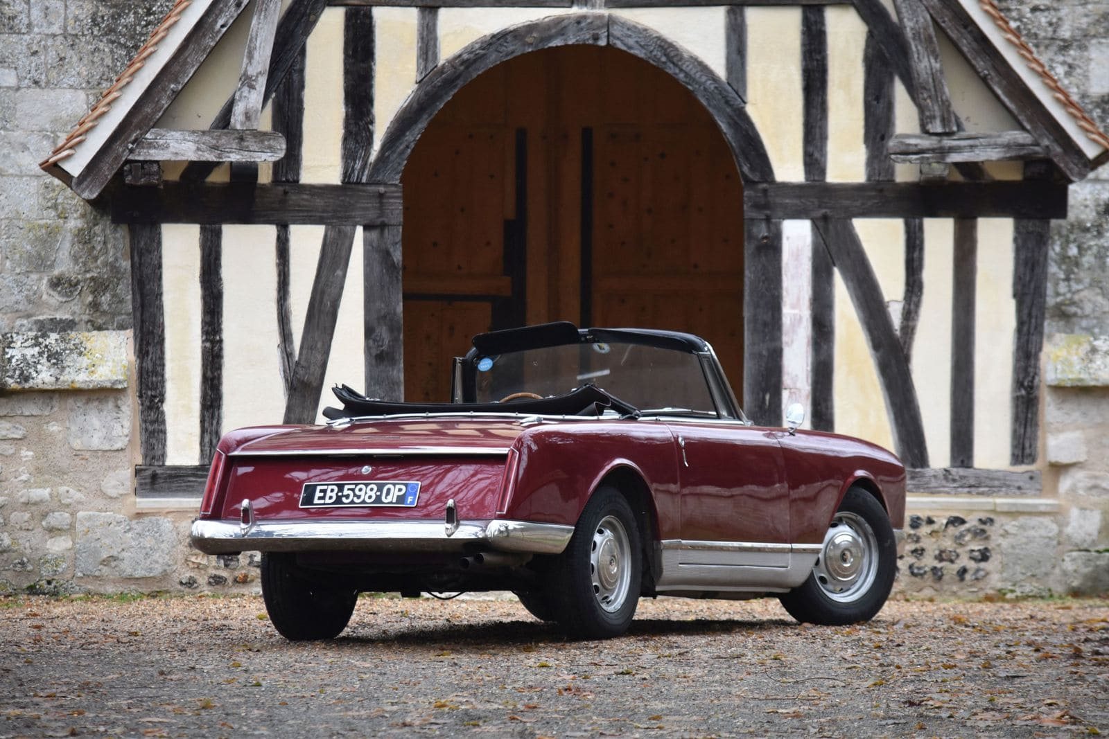 FACEL VEGA FACELLIA CABRIOLET MAROON, foto 3