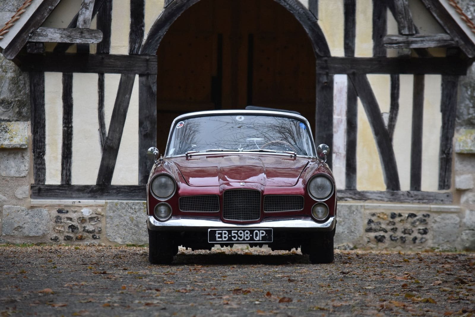 FACEL VEGA FACELLIA CABRIOLET MAROON, foto 4