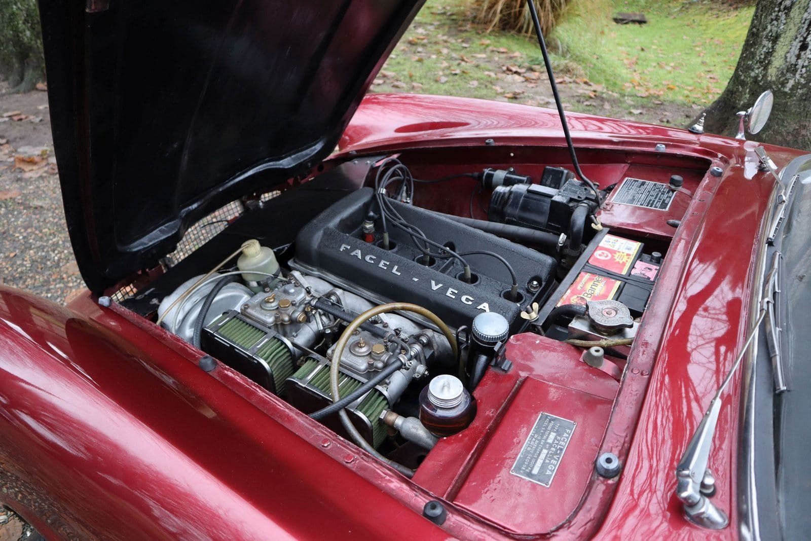 FACEL VEGA FACELLIA CABRIOLET MAROON, foto 15