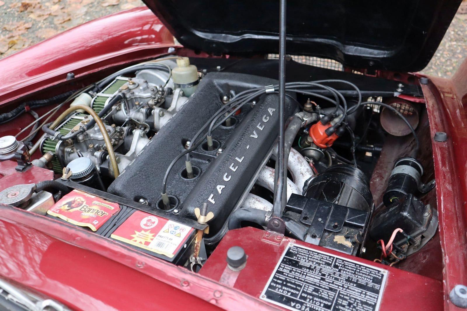 FACEL VEGA FACELLIA CABRIOLET MAROON, foto 18