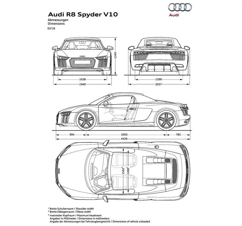 2017 - AUDI R8 SPYDER V10, foto 44