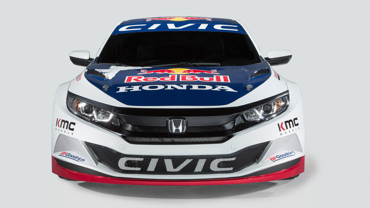 2016 - HONDA CIVIC COUPE RED BULL GLOBAL RALLYCROSS, foto 2